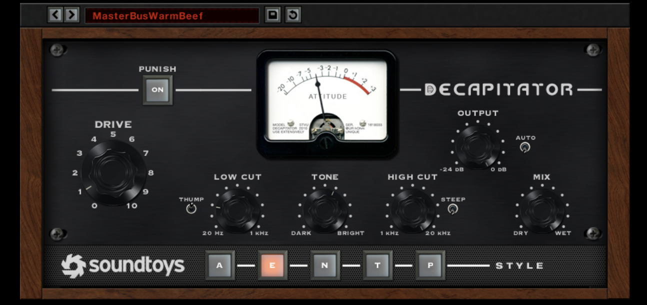 Soundtoys Decapitator